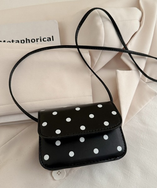 mebole(メボレ)の「ドットミニショルダーバッグ(ショルダーバッグ・レディース・レッド/ホワイト/ブラック・FREE)」の10枚目の写真