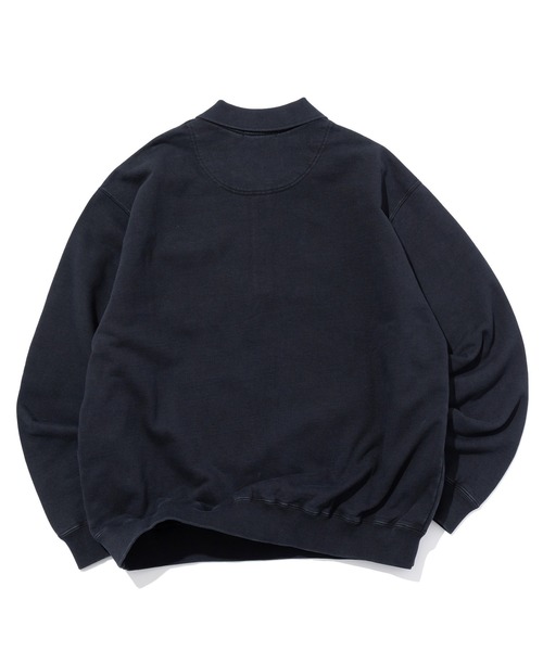 SILAS(サイラス)の「HALF ZIP SWEATSHIRT(スウェット・メンズ・ブラウン/ネイビー/ブラック・XL/L/M)」の6枚目の写真