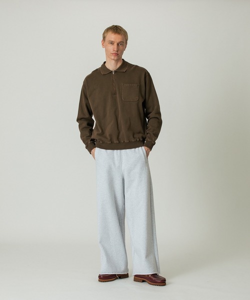 SILAS(サイラス)の「HALF ZIP SWEATSHIRT(スウェット・メンズ・ブラウン/ネイビー/ブラック・XL/L/M)」の15枚目の写真