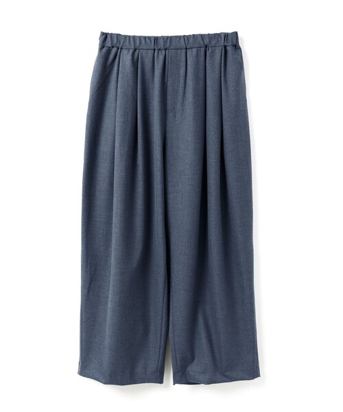 mizuiroind（ミズイロインド）の「mizuiro ind ワイドタックパンツ（その他パンツ・レディース・グレー系2/ブラック系2/アイボリー/グレー系その他3/ブルー系その他2/ライトグレー/ネイビー/ブラック・FREE）」の8枚目の写真