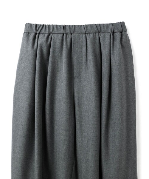 mizuiroind（ミズイロインド）の「mizuiro ind ワイドタックパンツ（その他パンツ・レディース・グレー系2/ブラック系2/アイボリー/グレー系その他3/ブルー系その他2/ライトグレー/ネイビー/ブラック/グレー・FREE）」の15枚目の写真