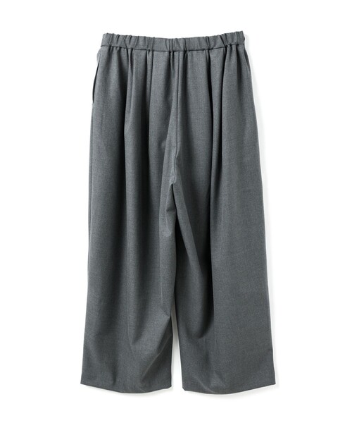 mizuiroind（ミズイロインド）の「mizuiro ind ワイドタックパンツ（その他パンツ・レディース・グレー系2/ブラック系2/アイボリー/グレー系その他3/ブルー系その他2/ライトグレー/ネイビー/ブラック/グレー・FREE）」の19枚目の写真