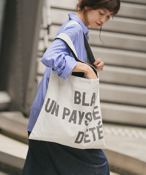 バッグ IENA BLANCCOTTONBAG イエナ IENA 《追加予約》IENA BLANC COTTON BAG （ホワイト