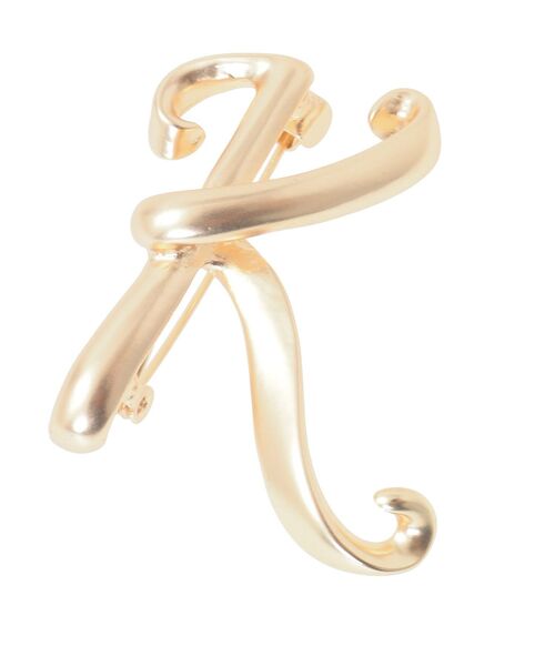 earth music&ecology(アースミュージックアンドエコロジー)の「イニシャルブローチ(ブローチ/コサージュ・レディース・A/M/Y/K/S・FREE)」の14枚目の写真