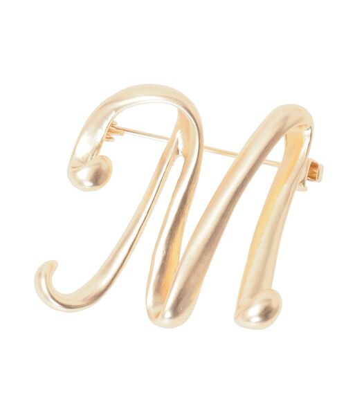 earth music&ecology(アースミュージックアンドエコロジー)の「イニシャルブローチ(ブローチ/コサージュ・レディース・A/M/Y/K/S・FREE)」の15枚目の写真