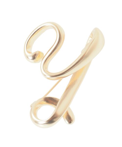 earth music&ecology(アースミュージックアンドエコロジー)の「イニシャルブローチ(ブローチ/コサージュ・レディース・A/M/Y/K/S・FREE)」の17枚目の写真