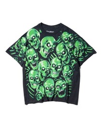 LIQUID BLUE（リキッドブルー）の「LIQUID BLUE リキッドブルー / "SKULL"TEE（Tシャツ/カットソー）」