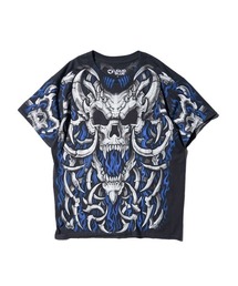 LIQUID BLUE（リキッドブルー）の「LIQUID BLUE リキッドブルー / "SKULL"TEE（Tシャツ/カットソー）」
