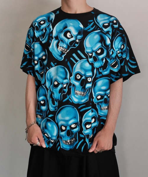 LIQUID BLUE（リキッドブルー）の「LIQUID BLUE リキッドブルー / "SKULL"TEE（Tシャツ/カットソー・メンズ・ブラック系1/ブラック/ブラック系3/ブラック系2・X-LARGE/LARGE）」の16枚目の写真