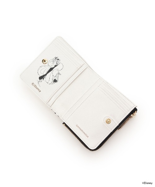 Disney(ディズニー)の「ディズニーヴィランズコレクション 「クルエラ」 折財布(財布・レディース・ホワイト・FREE)」の5枚目の写真