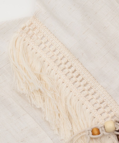 dispark（ディスパーク）の「DISPARK/エスニックイレヘムキャミ（キャミソール・レディース・アイボリー/カーキ・FREE）」の11枚目の写真