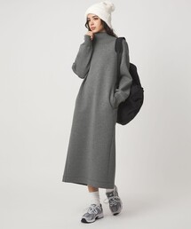 green label relaxing | ダンボール ハイネック ワンピース(ワンピース)