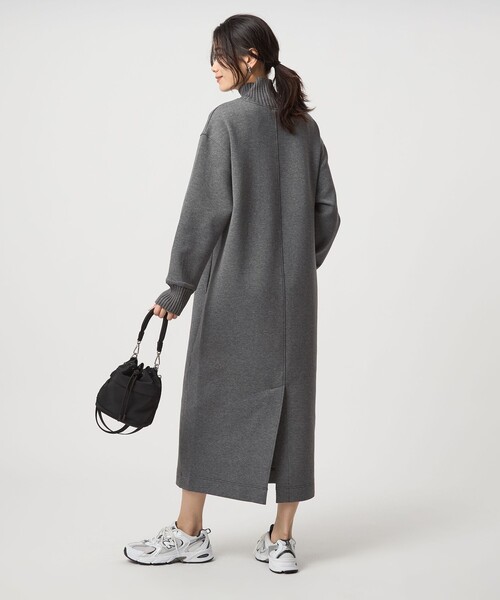 ダンボール ハイネック ワンピース（ワンピース）｜green label