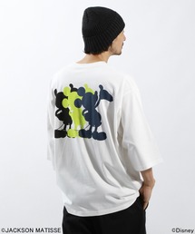 JACKSON MATISSE | 【JACKSON MATISSE/BAYFLOW】「ミッキーマウス」デザイン7分袖Tシャツ(Tシャツ/カットソー)