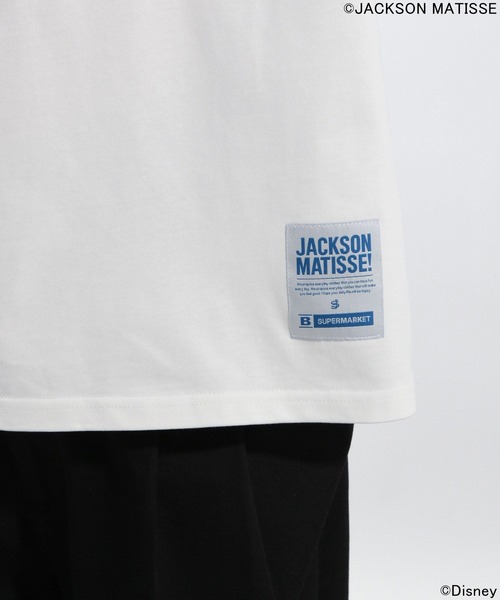 JACKSON MATISSE（ジャクソンマティス）の「【JACKSON MATISSE/BAYFLOW】「ミッキーマウス」デザイン7分袖Tシャツ（Tシャツ/カットソー・メンズ・ブラック/オフホワイト/ブルー・MEDIUM/LARGE）」の20枚目の写真