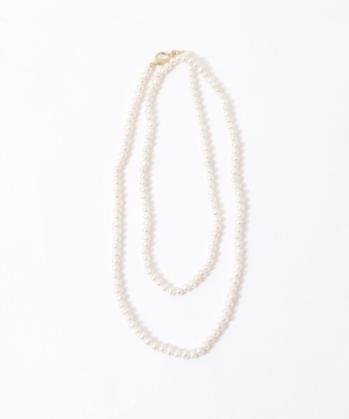 NOLLEY’S（ノーリーズ）の「淡水パールロングネックレス（ネックレス・レディース・オフホワイト・FREE）」の5枚目の写真