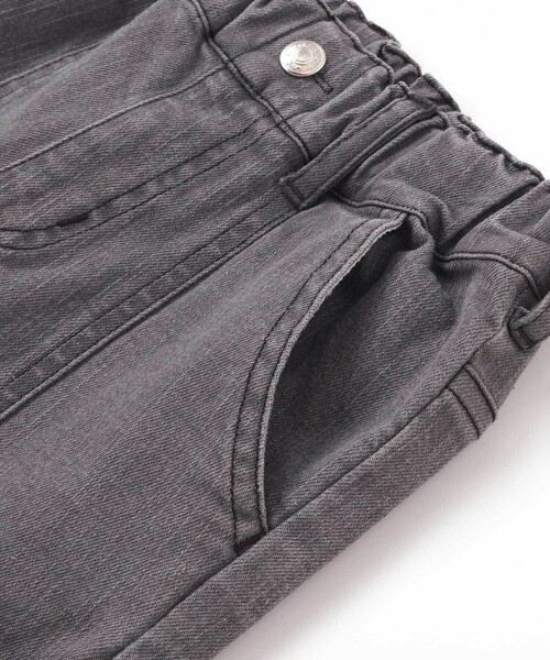 BeBe Petits Pois Vert（ベベプチポワヴェール）の「【店舗限定】ポケットストレッチデニムロングパンツ（デニムパンツ・キッズ・ブラック/ネイビー・160cm/140cm/130cm/120cm/100cm/110cm/150cm）」の12枚目の写真