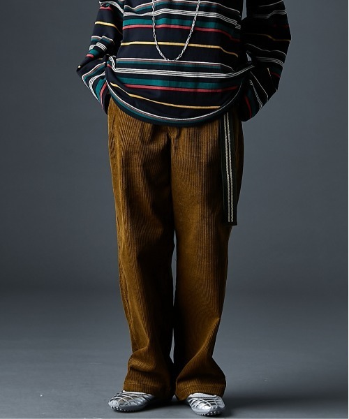 GEVS.(ジェイヴィス)の「ストライプテープガチャベルト<大きいサイズ有>GEVS.(ベルト・レディース・カーキ/ブラック・1/2)」の5枚目の写真