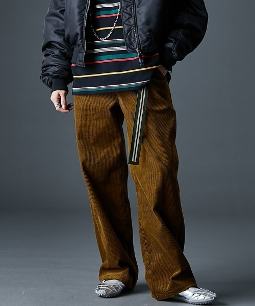 GEVS.(ジェイヴィス)の「ストライプテープガチャベルト<大きいサイズ有>GEVS.(ベルト・レディース・カーキ/ブラック・1/2)」の7枚目の写真