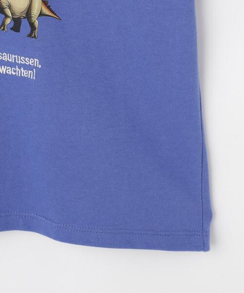 SHOO・LA・RUE（シューラルー）の「【100-150cm】刺繍ロゴ転写プリントBOYSTシャツ（Tシャツ/カットソー・キッズ・ブラック/ブルー系その他・13/12/11/10/15 /14）」の8枚目の写真