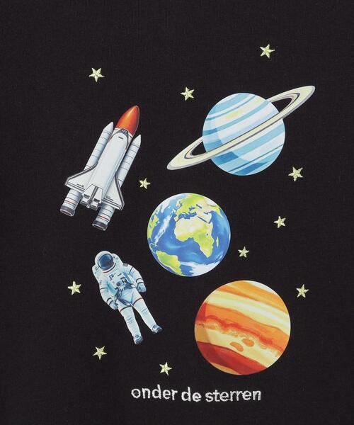 SHOO・LA・RUE（シューラルー）の「【100-150cm】刺繍ロゴ転写プリントBOYSTシャツ（Tシャツ/カットソー・キッズ・ブラック/ブルー系その他・13/12/11/10/15 /14）」の9枚目の写真