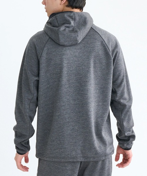 RVCA（ルーカ）の「RVCA メンズ BALANCE TECH FLEECE ZIP HOODIE パーカー 【2025年秋冬モデル】/ルーカセットアップ対応フロントジップアップフリースパーカー・フーディー（パーカー・メンズ・ブラック系その他・SMALL/LARGE/X-LARGE/MEDIUM）」の2枚目の写真