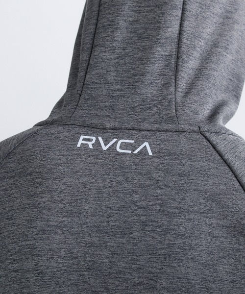 RVCA（ルーカ）の「RVCA メンズ BALANCE TECH FLEECE ZIP HOODIE パーカー 【2025年秋冬モデル】/ルーカセットアップ対応フロントジップアップフリースパーカー・フーディー（パーカー・メンズ・ブラック系その他・SMALL/LARGE/X-LARGE/MEDIUM）」の6枚目の写真