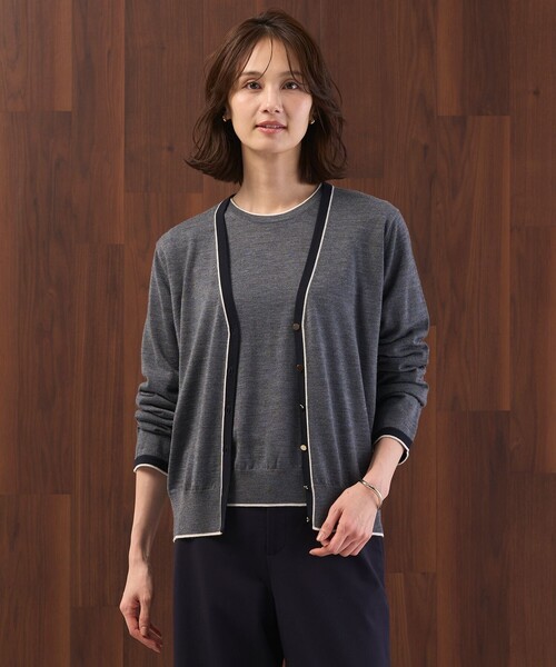 J.PRESS Ladies（J.プレス レディス）の「【洗える】トリムツイン