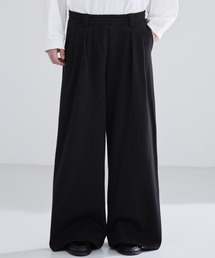 LUENNA(Gi)́yLUENNAz2-Tuck Wide Sweat Pants / 2^bNChXEFbgpc(XEFbgpc)