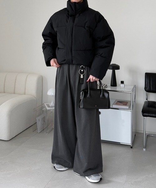 LUENNA(ルエナ)の「【LUENNA】2-Tuck Wide Sweat Pants / 2タックワイドスウェットパンツ(スウェットパンツ・メンズ・グレー/ブラック/チャコールグレー・S/M/L)」の15枚目の写真