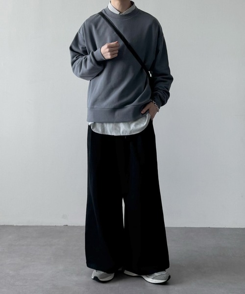 LUENNA（ルエナ）の「【LUENNA】2-Tuck Wide Sweat Pants / 2タック