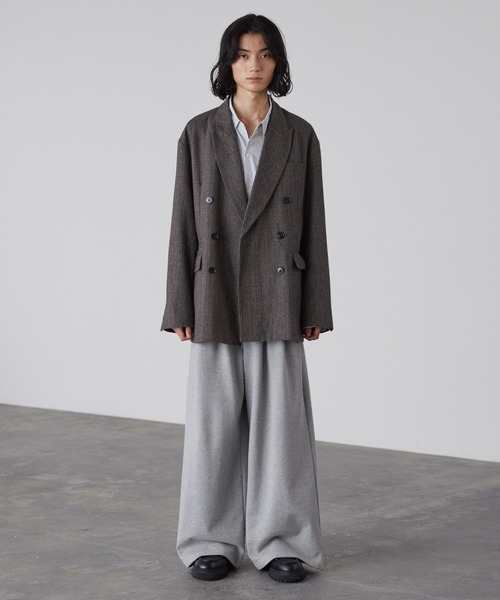 LUENNA（ルエナ）の「【LUENNA】2-Tuck Wide Sweat Pants / 2