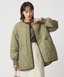 green label relaxing（グリーンレーベルリラクシング）の「［size SHORTあり］リバーシブル キルティング ブルゾン ウォッシャブル 撥水（ブルゾン・レディース）」