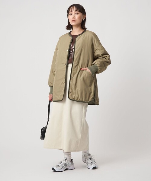 セール】［size SHORTあり］リバーシブル キルティング ブルゾン