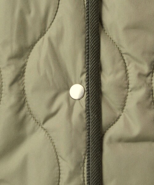 green label relaxing（グリーンレーベルリラクシング）の「［size SHORTあり］リバーシブル キルティング ブルゾン ウォッシャブル 撥水（ブルゾン・レディース・オリーブ/ブラック/ベージュ・SHORT/FREE）」の21枚目の写真