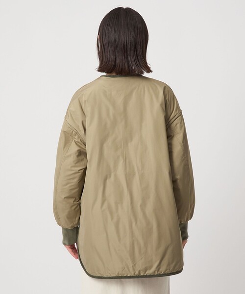 セール】［size SHORTあり］リバーシブル キルティング ブルゾン