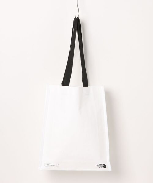THE NORTH FACE（ザノースフェイス）の「THE NORTH FACE / SHOPPER BAG-S /（エコバッグ/サブバッグ・レディース・ホワイト・SMALL）」の2枚目の写真