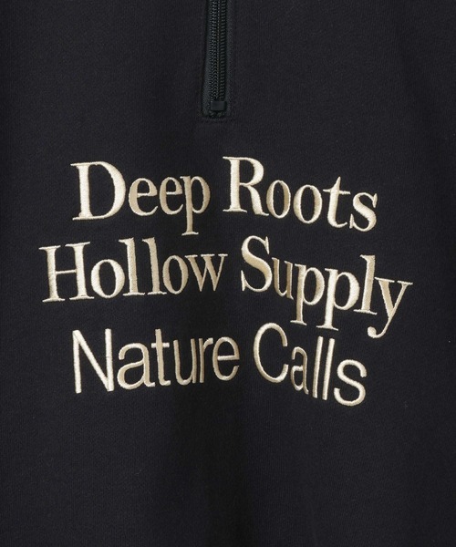 JEANASIS(ジーナシス)の「【Les Fleurs】ロゴハーフZIPスウェット/599001(スウェット・レディース・ブラック/グリーン/グレー/ネイビー・FREE)」の19枚目の写真