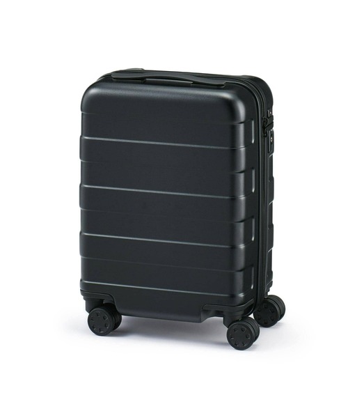 無印良品(ムジルシリョウヒン)の「バーを自由に調節できる ハードキャリーケース(20L)(スーツケース/キャリーバッグ・レディース・ベージュ/ブラック/グレー・FREE)」の2枚目の写真