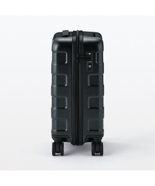 無印良品(ムジルシリョウヒン)の「バーを自由に調節できる ハードキャリーケース(20L)(スーツケース/キャリーバッグ・レディース・ベージュ/ブラック/グレー・FREE)」の4枚目の写真