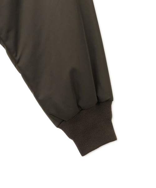 ADAM ET ROPE'(アダムエロペ)の「【WEB限定】スタンドカラーフライトジャケット(その他アウター・レディース・ダークブラウン/ブラック・FREE)」の6枚目の写真