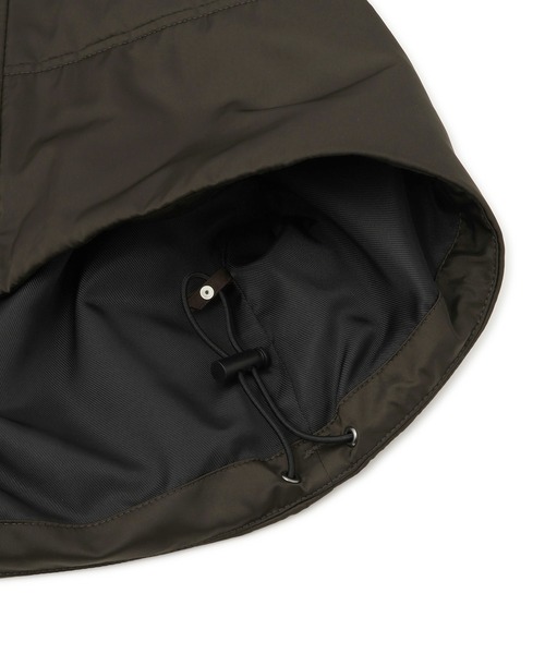 ADAM ET ROPE'(アダムエロペ)の「【WEB限定】スタンドカラーフライトジャケット(その他アウター・レディース・ダークブラウン/ブラック・FREE)」の8枚目の写真