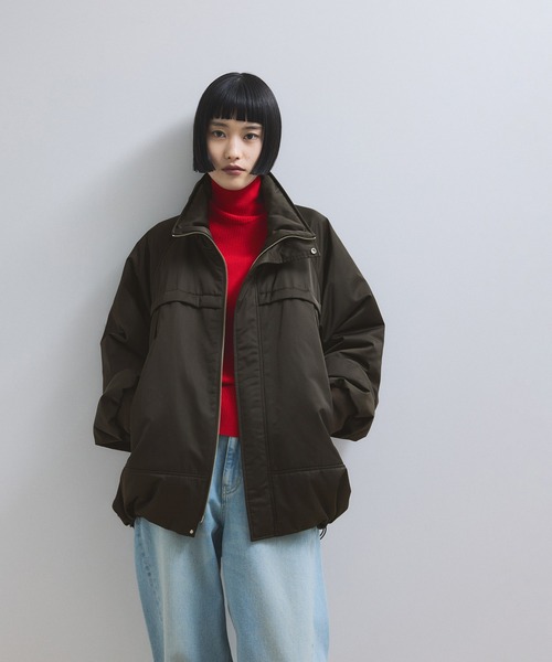 WEB限定】スタンドカラーフライトジャケット（その他アウター）｜ADAM