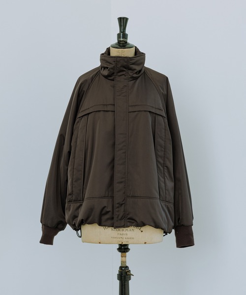 WEB限定】スタンドカラーフライトジャケット（その他アウター）｜ADAM