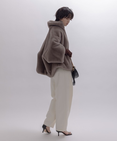 ミンクファー スタンドネックショートコート Eimee Law│Eimee