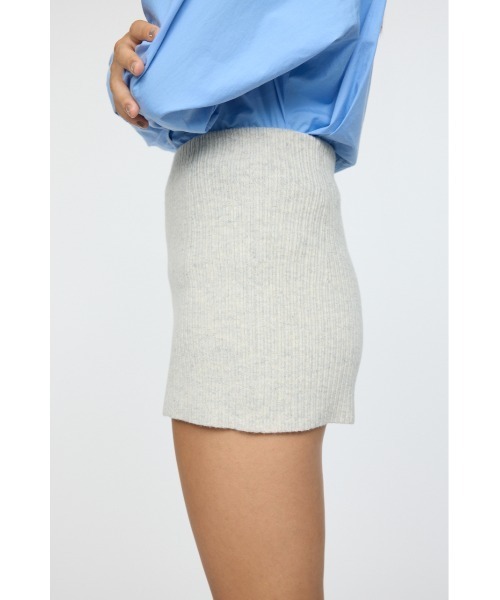 【ノベルティ付き】マウジー　M_   ミックスニットショートパンツ ノベルティ付き】マウジー M_ ミックスニットショートパンツ