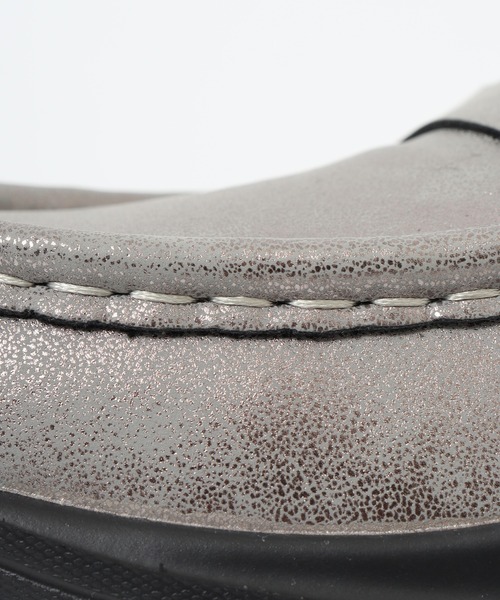 kitson(キットソン)の「Kitson ボリュームソール ローファー スニーカー スリッポン(ローファー・レディース・シルバー/ブラック・24.5cm/24cm/23.5cm/23cm)」の10枚目の写真