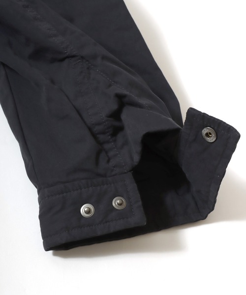 Dickies（ディッキーズ）の「Dickies/ディッキーズ Hunting Jacket/オーバーサイズ ナイロン 襟コーデュロイ ハンティングジャケット/薄中綿ジャケット/ブルゾン/レディース メンズ（ブルゾン・メンズ・オリーブ/ブラック・M/L/XL）」の16枚目の写真