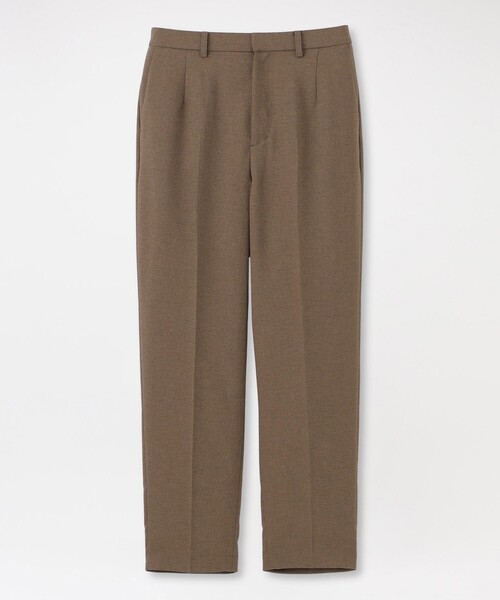 LOVELESS(ラブレス)の「フロントダーツテーパードパンツ(スラックス・レディース・ブラウン系その他3/ブラック・36/34)」の3枚目の写真