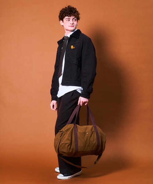 Zooodle（ズードル）の「Travel Boston Bag - トラベルボストンバッグ -（トートバッグ・メンズ・ブラウン/グリーン・FREE）」の8枚目の写真